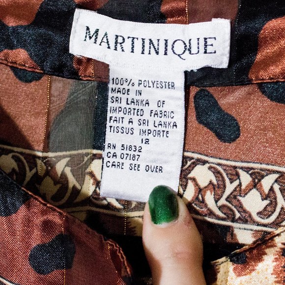 Leopard Button Up Shirt 80s Vintage animal print - Picture 12 of 12